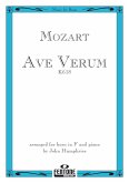 Ave verum KV618 for horn and piano