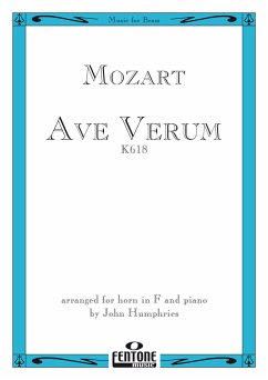 Ave verum KV618 for horn and piano