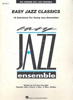 Easy Jazz Classics: for young jazz ensemble alto saxophone 1