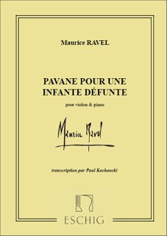 Pavane pour une infante défunte pour violon et piano