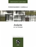 Andante for guitar orchestra score and parts