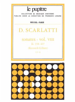 Cover Sonates vol.8 (K358-407) pour clavecin