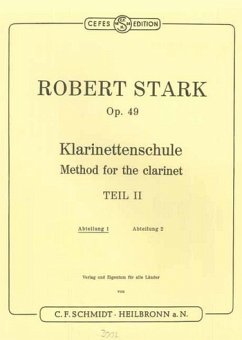 Cover Schule Teil 2 Abteilung 1 für Klarinette