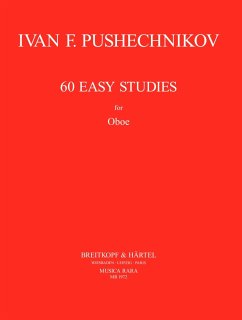Cover 60 easy Studies for oboe