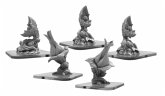 Stomatavors and Imperial Blooms  Monsterpocalypse Vegetyrants Units (resin/metal)