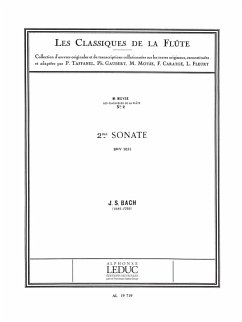 SONATE MI b MAJEUR NO.2 BWV1031 POUR FLUTE ET PIANO AK MOYSE, M., ARR.