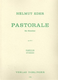 Cover Pastorale op. 63,1 für Streichorchester Partitur