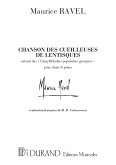 Chanson des cueilleuses de lentisques pour chant et piano