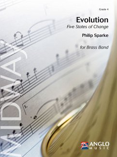 Cover Philip Sparke, Evolution Brass Band Partitur