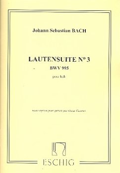 Cover Lautensuite Nr.3 für Gitarre