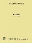 P. Fournier Adagio, Pour Violoncelle Et Piano Violoncello or 2 Violoncelli and Piano