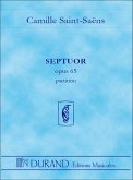 Septuor op.65 pour trompette, 2 violons, alto, violoncelle, contrebasse et piano, partition