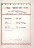 Chanson typique bresilienne no.1 mokoce ce maka pour chant et piano