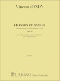 Chansons et Danses op.50 pour flűte, hautbois, 2 clarinettes, cor et 2 bassons partition