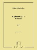 H. Villa-Lobos Villa-Lobos Choros N7 Parties Musica Da Camera