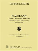 Psaume 24 pour soli, choeur, orgue et orchestre pour chant et piano (fr/en)