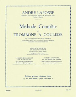 Cover Méthode complete vol.1 pour trombone a culisse (fr/en/sp/dt)