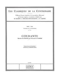 Cover BACH J.S./NANNY CLASSIQUE CONTREBASSE N017 SUITE N06:COURANTE