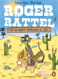 Roger Rättel und die heißeste Detektivschule der Welt (Mängelexemplar) - Hüging, Andreas