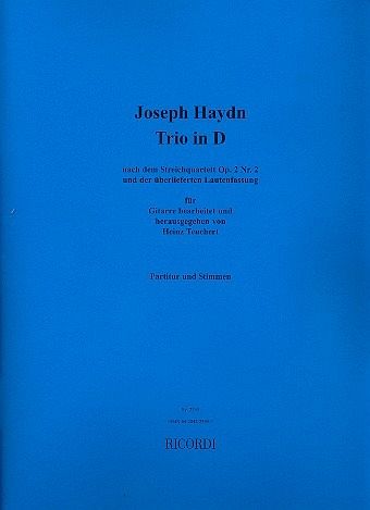 Trio D-Dur für 3 Gitarren