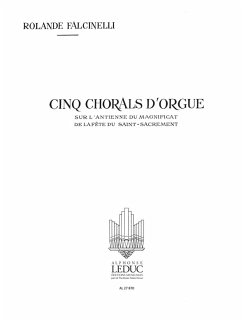 Cover 5 Chorals sur l'antienne du Magnificat de la fęte du saint-sacrement pour orgue