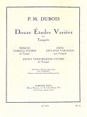 12 Etudes variées pour trompette