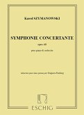 Symphonie concertante pour piano et orchestre reduction pour 2 pianos