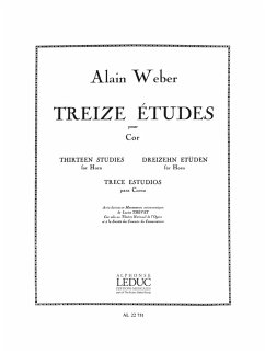 Cover 13 etudes pour cor