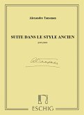 Tansman Suite Style Ancien Piano Piano