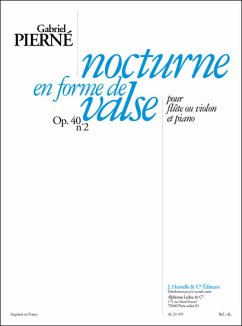 Cover PIERNE NOCTURNE EN FORME DE VALSE OP40 N02/FLUTE OU VIOLON ET PIANO