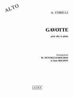 Cover CORELLI/PENNIELLO GAVOTTE ALTO ET PIANO
