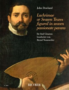 Cover Lachrimae or Seaven Teares figured in seaven passionate pavans für 5 Gitarren Partitur und Stimmen