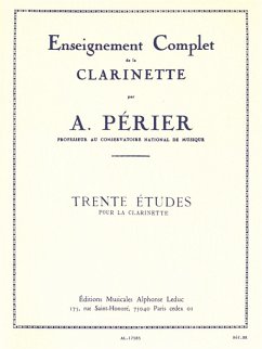 Cover 30 études pour clarinette