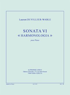 Cover Sonata no.6: pour piano