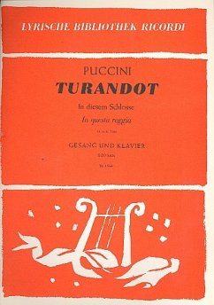 Cover In diesem Schlosse für Sopran und Klavier (dt/it)