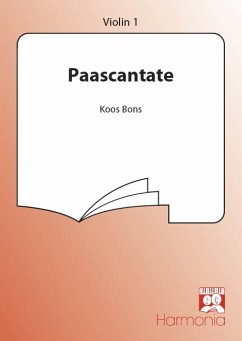 Cover Paascantate Wees gegroet gij eersteling der dagen