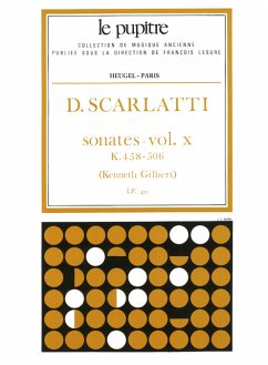 Cover Sonates vol.10 (K458-506) pour clavecin