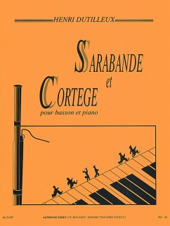 Cover Sarabande et cortege pour basson et piano