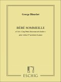 G. Blanchet Bebe Sommeille Violin and Piano