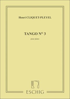 TANGO NO. 3 POUR PIANO