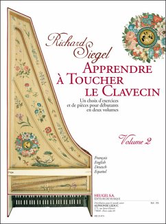 Cover Apprendre ŕ toucher le clavecin vol.2 (dt/en/frz/sp)