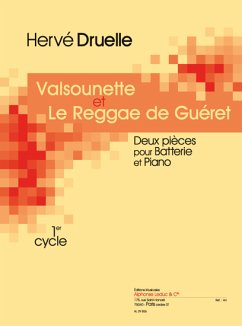 Cover Valsounette et Le reggae de Guéret pour batterie et piano