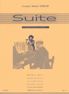 Cover Suite op.34,1 pour flűte et piano