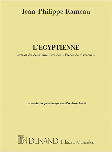 L'Egyptienne pour harpe
