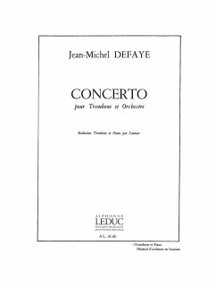Cover CONCERTO POUR TROMBONE ET ORCHESTRE EDITION TROMBONE ET PIANO BN