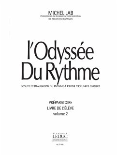 Cover LAB ODYSSEE DU RYTHME/VOLUME 2 PREPARATOIRE/LIVRE DE L'ELEVE