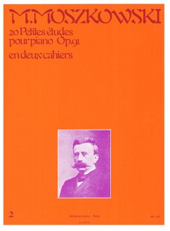 Cover 20 petites études op.91 vol.2 (nos.11-20) pour piano