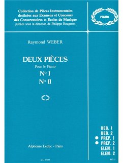 Cover WEBER R. 2 PIECES PIANO (COLLECTION ROUGERON)