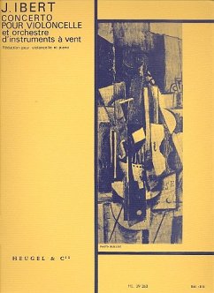 Cover Concerto pour violoncelle et orchestre d'instruments a vent pour violoncelle et piano