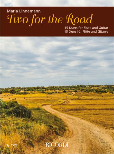 Two for the Road für Flöte und Gitarre Spielpartitur